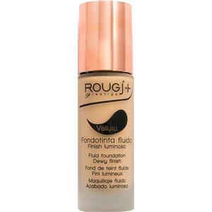 ROUGJ Fondotinta Fluido 03 Beige 30 ml - Lunga Tenuta, Finish Luminoso e Naturale