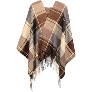 Miss Lulu Sciarpa Invernale Donna, Sciarpe e Scialli Donna in Tartan, Avvolgente e Calda, Morbida come il Cashmere