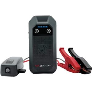 Schumacher Electric Compact SBX505 - Avviatore Auto 1500A 12V - Booster Litio con Morsetti Sicuri - Benzina 8L / Diesel 6L - USB-C, Ricarica Wireless, Luce LED - Override e Pre-Heating