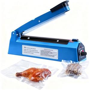 Aurobest Sigillatrice Manuale con Barra, Macchina Sigillante Caldo, Sigillatore Alimentari Portatile, Macchina Sigilla Buste, Termosaldatrice Professionale per Sacchetti Plastica PP/PE (300 mm)