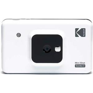 Kodak Macchina fotografica istantanea Mini Shot Combo 2 C210 - Bianco + Kodak optique 3.55mm f/2.55 f/2.55 - refurbished
