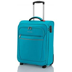 travelite board trolley valigia a mano leggera, 2 ruote, CABIN, trolley morbido per bagagli piccoli con serratura, 52 cm, 39 litri