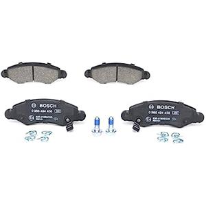 Bosch BP299 - Kit Pastiglie Freno Anteriori, Qualità Bosch, Riduzione Rumore e Polvere, Certificazione ECE-R90, Senza Rame, 4 Pastiglie con Accessori