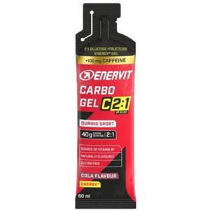 Enervit Carbo Gel C2:1 PRO Cola con Caffeina - Gel Energetico 60 ml