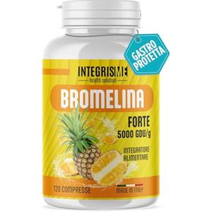 INTEGRISME Bromelina Purissima Extra Forte 5000 GDU/g Gastroprotetta, 120 compresse - INTEGRISME
