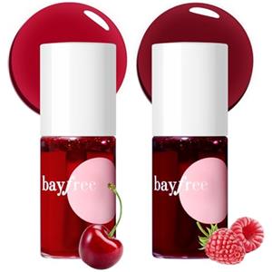 bayfree Lip Tint Stain Set, Rossetto Matte Tinta Labbra No-Transfer, Effetto Tattoo Naturale a Lunga Durata, Long Lasting Colour (made into jam)