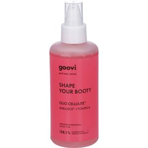 Goovi Olio Cellulite 150ml - Trattamento Snellente e Tonificante con Ingredienti Naturali