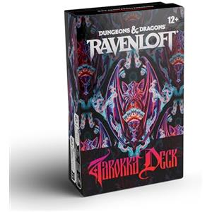 Dungeons & Dragons Ravenloft: The Horrors Within - Mazzo dei tarocchi (Mazzo aggiornato 2026) | Accessori di D&D (Versione Inglese)