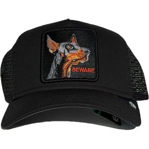 GOORIN BROS BASEBALL CAP BEWARE CANE NERO