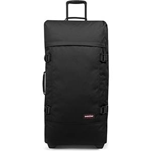Eastpak Tranverz L Valigia Grande 121L (79 x 40 x 33 cm), trolley viaggio con ruote, bagaglio resistente e capiente, doppio scomparto, manico telescopico e TSA lock - BLACK
