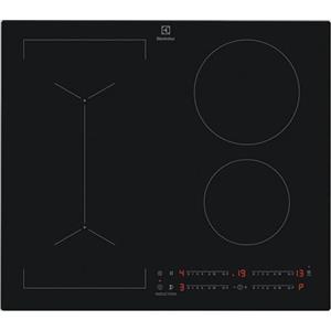 Electrolux EIV63443CT Piano cottura induzione 60cm Serie 600, 4 zone con Bridge e PowerBoost, Hob2Hood controllo cappa automatico, comandi touch slide, vetroceramica nero opaco, spegnimento automatico