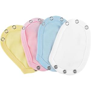 Aolso Extension per Il Corpo, 4pcs Prolunga Body Neonato, Utility Pannolino Prolunga, Unisex-Bimbi, Colorato