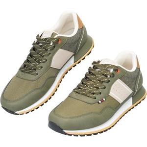 JOMIX Scarpe da Ginnastica Uomo Leggere e Traspiranti Sneakers Sportive con Suola Ammortizzata Scarpe Running Uomo Antiscivolo per Corsa Fitness e Il Tempo Libero (Verde Militare,43)