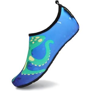 SAGUARO Scarpe da Scoglio Ragazzi Scarpe Mare Ragazze Bambini Scarpette da Scoglio Rapida Asciugatura Scarpette Mare per Acqua Immersione Surf Azzurro Cielo,GR.36/37