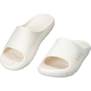 JOMIX Ciabatte Donna da Mare e Casa Pantofole in EVA Leggere con Suola Antiscivolo Sandali Estivi per Piscina e Doccia, WES260086, Bianco, 36-37 EU