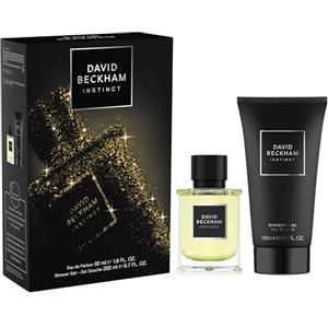 Beckham David Beckham, Cofanetto Regalo per Lui Instinct, con Eau de Parfum & Docciaschiuma, Accattivante, Irrestibile Fragranza Fougère Agrumata, 50ml & 150ml