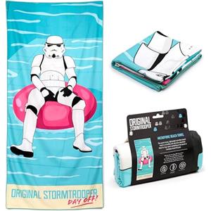 Puckator Telo Mare in Microfibra 180x85cm - L'Originale Stormtrooper - Piscina - Day Off