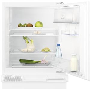Electrolux LXB2AE82S Frigorifero da incasso Serie 600, 127L, classe energetica E, silenzioso 38 dB, sbrinamento automatico, porta reversibile, ripiani in vetro, luce LED, design compatto bianco