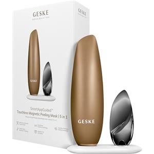 GESKE | Maschera peeling magnetica 5 in 1 SmartAppGuided™ | Maschera facciale magnetica | Rimuove le impurità | Maschera per il viso | Pulizia dei pori | Adatta a uomini e donne