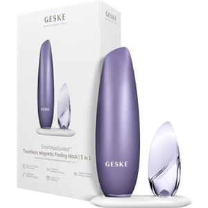 GESKE | Maschera peeling magnetica 5 in 1 SmartAppGuided™ | Maschera facciale magnetica | Rimuove le impurità | Maschera per il viso | Pulizia dei pori | Adatta a uomini e donne