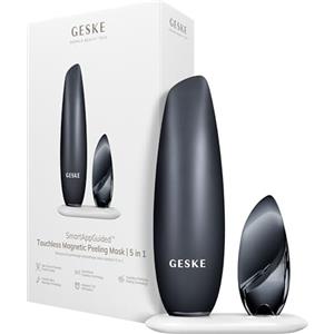 GESKE | Maschera peeling magnetica 5 in 1 SmartAppGuided™ | Maschera facciale magnetica | Rimuove le impurità | Maschera per il viso | Pulizia dei pori | Adatta a uomini e donne