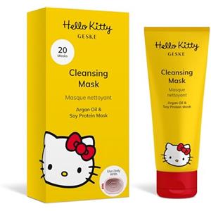 GESKE x Hello Kitty | Maschera detergente | Da applicare con la maschera sonica effetto caldo e freddo GESKE | Purificante e idratante per uomo e donna | Formula vegana non testata sugli animali
