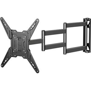 XINLEI Supporto TV a Parete con Braccio Estensibile 1021 mm, Supporto Muro Regolabile per Schermi Piani e TV Curvo da 26 a 70 Pollici, Carico Massimo 45 kg, Standard VESA 400 x 400 mm, MAP3L