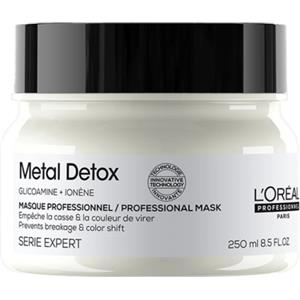L'Oréal Professionnel Maschera Ristrutturante Metal Detox 150 ml - Capelli Forti, Setosi e Protetti