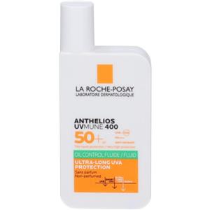La Roche-Posay Anthelios UVMune 400 Protezione Solare Oil Control per Pelle Grassa SPF 50 50ml