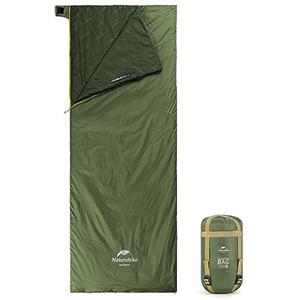 Naturehike Sacco a pelo in Cotone per Adulti e Bambini 3-4 Stagioni Leggero Impermeabile da Campeggio Attrezzatura per Dormire(Verde XL)