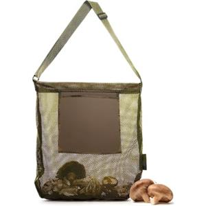 YeahBoom Borsa per la Caccia Ai Funghi, Raccolta della Frutta, Foraggiamento, per il Cibo, con Custodia in Rete di Grande capacità Tracolla Regolabile