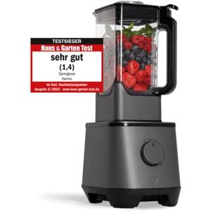 Springlane Kitchen SPRINGLANE Miscelatore ad alte prestazioni Hanno 2000 W, 32.000 giri/min (Antracite)