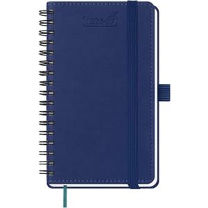BEZEND Agenda 2026 2027 Settimanale Tascabile Spirale, A6 15,5 x 9 cm, 18 Mesi Diario Scuola Piccola da Lug.26 a Dic.27, Portapenne, Copertina Morbida in Pelle PU - Mirtillo