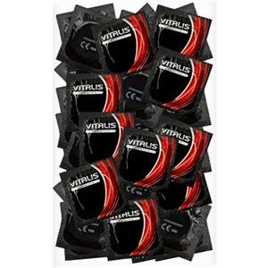 Vitalis Chocolate 100 preservativi neri - pacco grande