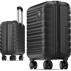 Travely Valigia bagaglio a mano 45x36x20cm - adatta per Ryanair, Lufthansa, Eurowings e co. I Trolley da cabina 32L con rotelle morbide, valigia da cabina