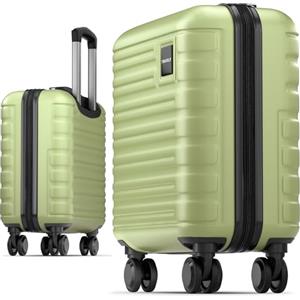 Travely Valigia bagaglio a mano 45x36x20cm - adatta per Ryanair, Lufthansa, Eurowings e co. I Trolley da cabina 32L con rotelle morbide, valigia da cabina