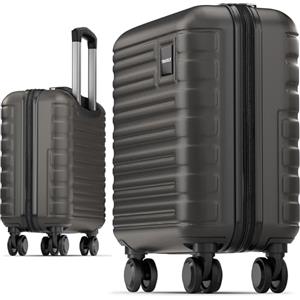 Travely Valigia bagaglio a mano 45x36x20cm - adatta per Ryanair, Lufthansa, Eurowings e co. I Trolley da cabina 32L con rotelle morbide, valigia da cabina