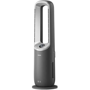 Philips Air Performer 3 in 1 Purificatore, ventilatore e riscaldamento - Fino a 70 m². Filtro HEPA. Rimuove odori e il 99,97% delle particelle inquinanti. Display, App e Alexa (AMF870/15)