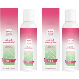Aoseiens Schiuma depilatoria, Depilazione Spray Schiuma, Depilazione Delicata Spruzzo, Efficace Depilazione Mousse per donne e uomini, Schiuma di depilazione per braccia ascelle gambe