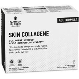 Unifarco Lfp Age Formula Skin Collagene - 20 Fialoncini da 12 ml con Collagene Verisol e Acido Ialuronico