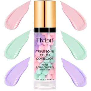 Smddx Crema Solare Colorata SPF50+ Correttore Tri-Color (Viola/Rosa/Verde), Base Viso Leggera con Acido Ialuronico, Finish Naturale Opaco, 40G
