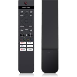 ZYK Universale per telecomando Philips, ricambio per tutti i telecomandi originali Philips per Smart TV, OLED, QLED, The Xtra, The One, LED, 4K, e Ambilight TV
