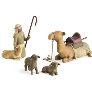 Willow Tree Enesco Willow Tree Scultura Animali del Presepe, Resina, Multicolore
