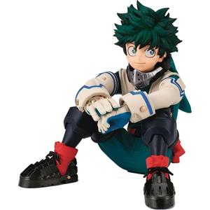 Banpresto Figura Izuku Midoriya Break Time Collection 10cm in PVC, modellata a mano