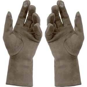 Van Der Rich ® - Guanti Tattili Spessi Invernali Guanti Foderati - Donna (Taupe, TU)