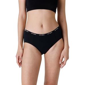 Lovable Slip Culotte da Ciclo Mestruale Flusso Abbondante in Cotone | Mutande Mestruali Riutilizzabili e Assorbenti | Intimo Period Panties Donna, Nero, L