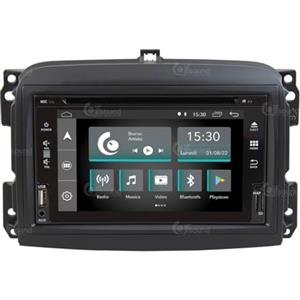 Jf Sound car audio system JF Sound - Autoradio Android JF-222-X7C-FLO con Lettore CD/DVD - Per Fiat 500L Pre-Restyling (2012-2017) - CarPlay e Android Auto - DAB+ - GPS - 2GB RAM - 32GB ROM - 6.2" HD - Prodotto in Italia