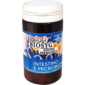 SYGNUM BIOSYG - Integratore Alimentare con Citrus Sinensis e Acacia Catechu, 60 Capsule per la Digestione e Flora Intestinale