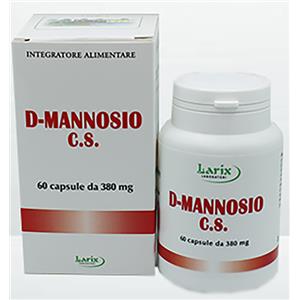 Larix Laboratori D-Mannosio 60 Capsule - Integratore per Infezioni del Tratto Urinario