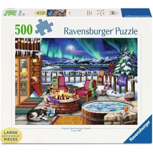 Ravensburger- Aurora boreale Puzzle, Multicolore, 16791